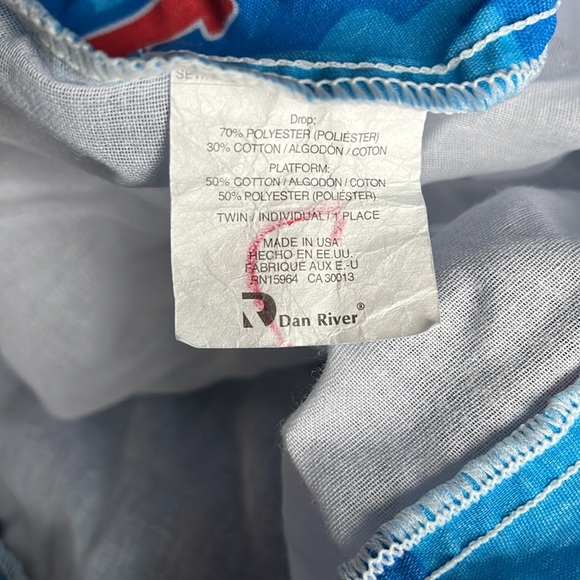 Thomas the train twin bed skirt - Picture 2 of 3